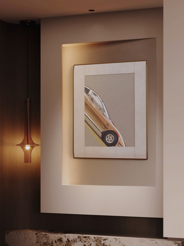 inkposter duna pininfarina art display interior