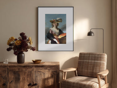 InkPoster displaying a classical painting 