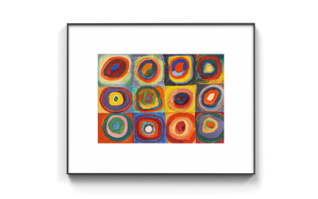 Póster de tinta™ Tela 28.5"