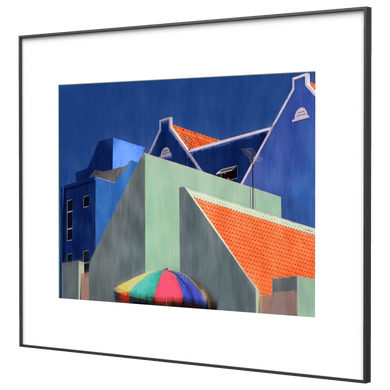 modern architecture artwork displayed on InkPoster 